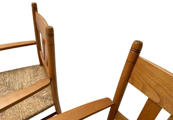 Two Art Nouveau Brabant Club Chairs or Easy Chairs by Willem Penaat, 1900s